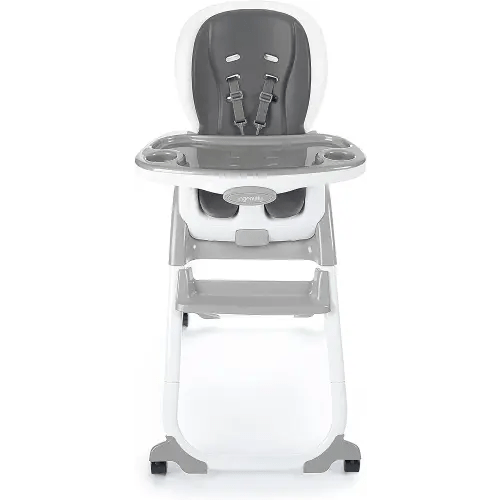 Ingenuity SmartClean Trio Elite 3-in-1 Convertible Baby High Chair, Toddler Chair, and Dining Booster Seat, For Ages 6 Months and Up, Unisex - Slate
