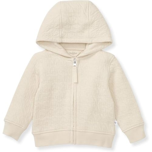 Burt's Bees Baby Baby Girls' Sweatshirts, Lightweight Zip-up Jackets & Hooded Coats, Organic Cotton