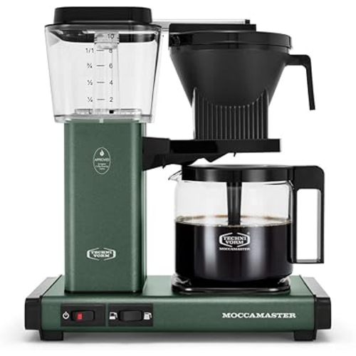 Technivorm Moccamaster 53923 KBGV Select 10-Cup Coffee Maker, Juniper, 40 ounce, 10-Cup, 1.25L