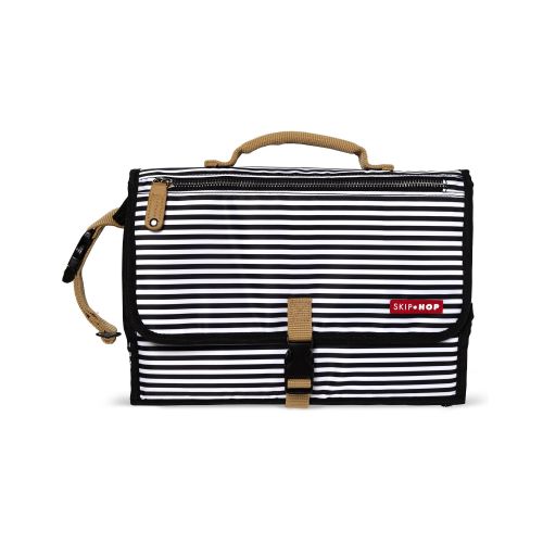 Skip Hop: Travel Changing Station (Black Stripe)