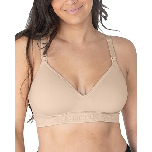 Kindred Bravely Signature Sublime Contour Nursing Bras for Breastfeeding | Comfortable & Supportive Nursing Bra for Pregnancy