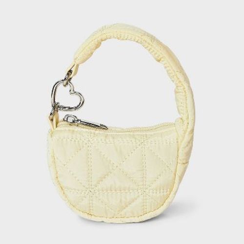 Micro Quilted Pouch Bag Charm - Wild Fable™