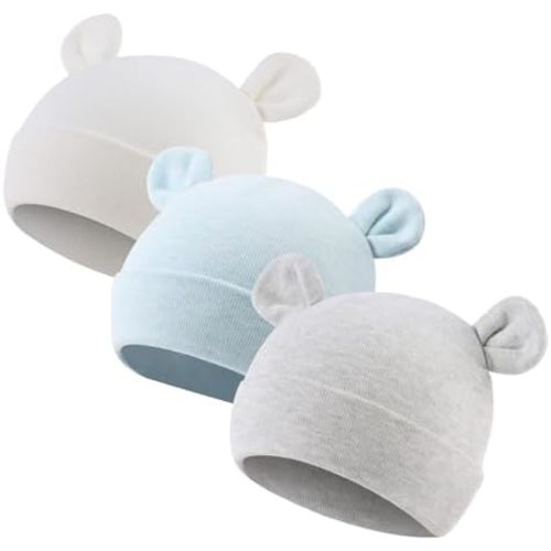 Cotton Newborn Baby Girls Hat Spring Newborn Boys Hat Cute Rabbit Infant Beanie