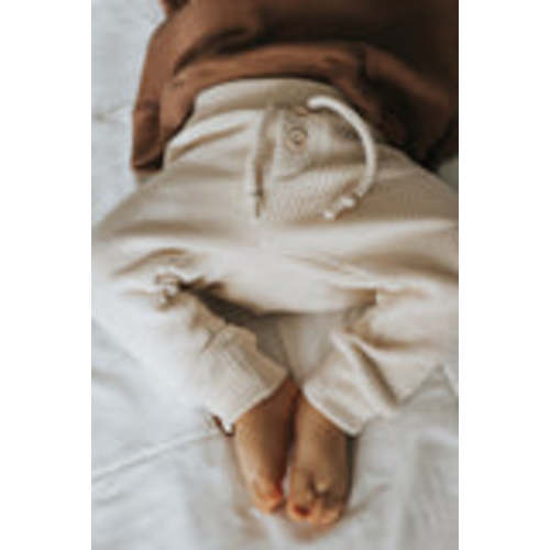 Organic Waffle Knit Jogger - Cream – Ryder + Rowan