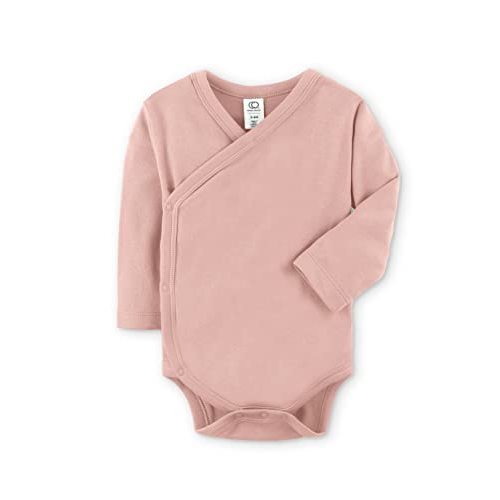 Colored Organics - Organic Cotton Baby Kimono Bodysuit - Long Sleeve One Piece
