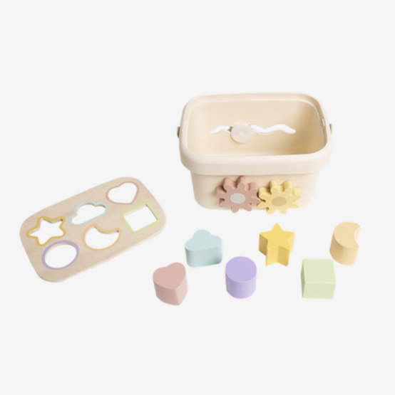 Pearhead Shape Sorter Carrying Bucket