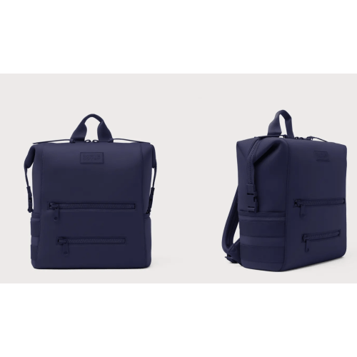 Indi Diaper Backpack in Storm, Large