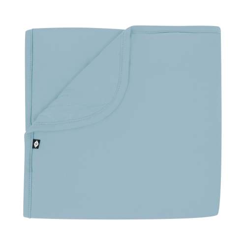 Baby Blanket in Dusty Blue