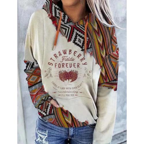 Old School Band Strawberry Nursing Hoodie