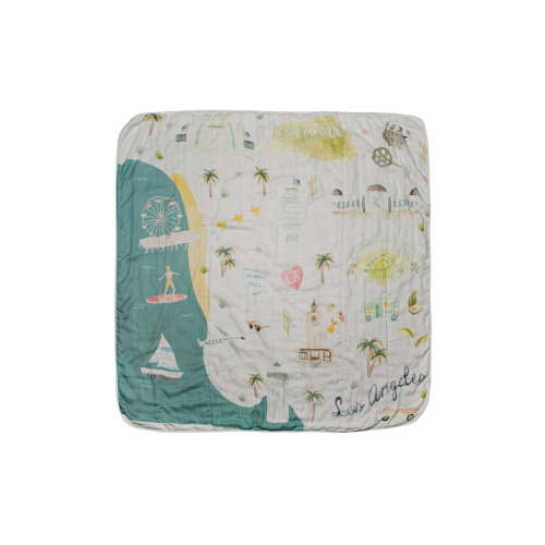 Muslin Quilt Blanket - Los Angeles