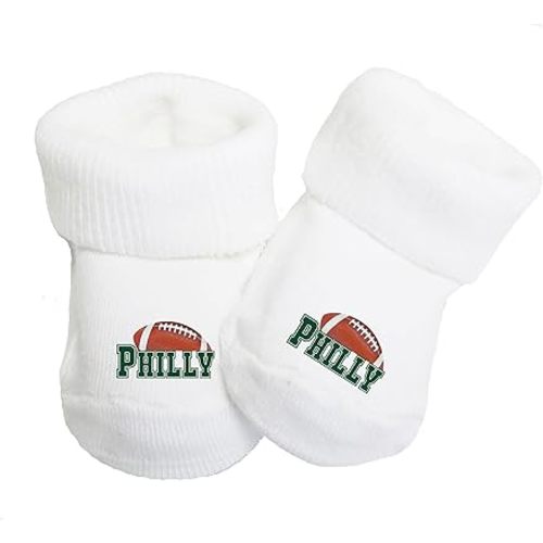 Baby Toe Bootie Socks for Philadelphia Fans