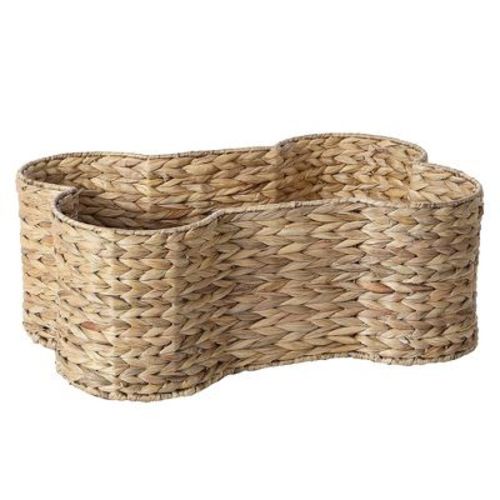 Park Life Designs Loxley Storage Dog Rope Toy Set - Beige 17.75"
