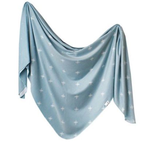 Copper Pearl Knit Swaddle Blanket - Oat