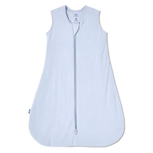 HALO Innovations Supersoft Rayon from Bamboo Sleepsack Wearable Blanket, Color: Blue Fog, Size: M