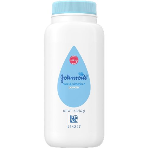 Johnson's Baby Naturally Derived Cornstarch Baby Powder, 1.5 oz
