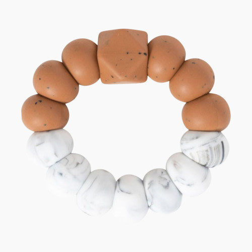 Pretty Please Teethers Ella Freezer Teether - Speckled Almond