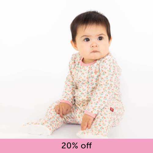 mon cheri organic cotton magnetic parent favorite footie