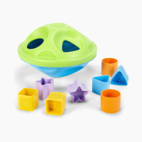 Green Toys Recycled Plastic Stacker Shape Sorter
