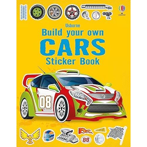 Build your own Cars Sticker book: Build And Customize your own Supercars in this Interactive Sticker Book