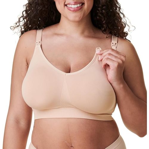 Bravado Designs Body Silk Seamless Nursing Bra for Breastfeeding, Wireless Maternity Bra