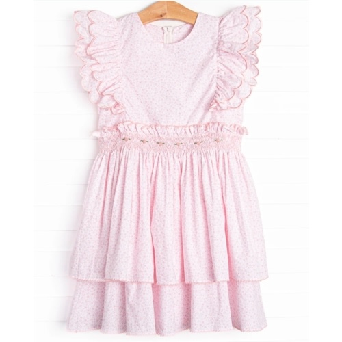 Bleu: Merritt Smocked Dress, Pink – Stitchy Fish