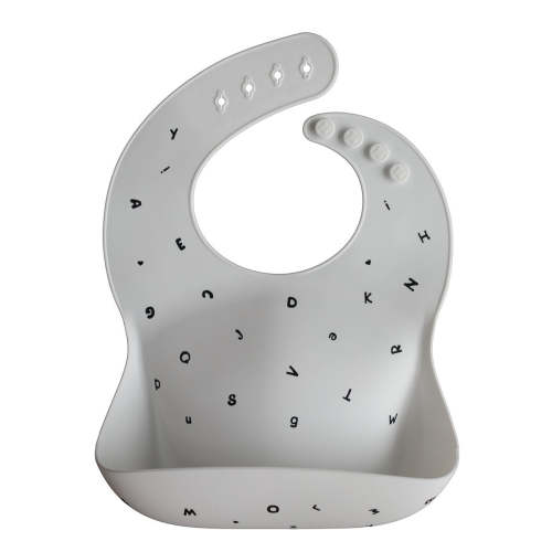 Adjustable Fit Waterproof Bibs - LETTERS WHITE