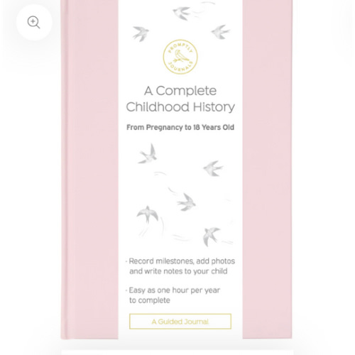 A Complete Childhood History: From Pregnancy to 18 Years Old (Pink, Le – Promptly Journals