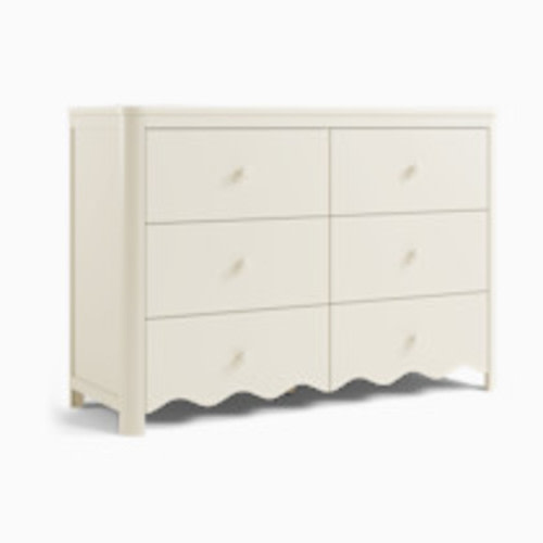 Storkcraft Casablanca 6 Drawer Dresser - Frosted Oat