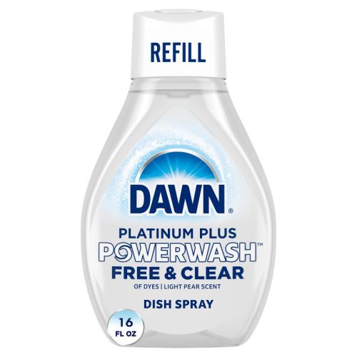 Dawn Platinum Powerwash Spray Refill - Free & Clear - 16 Fl Oz
