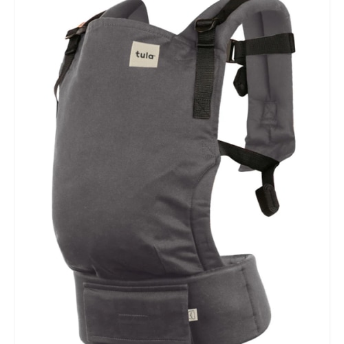 Graphite - Cotton Free-to-Grow Baby Carrier – Baby Tula US