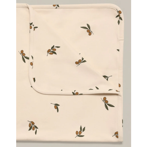 ORGANIC ZOO Olive Garden Reversible Blanket