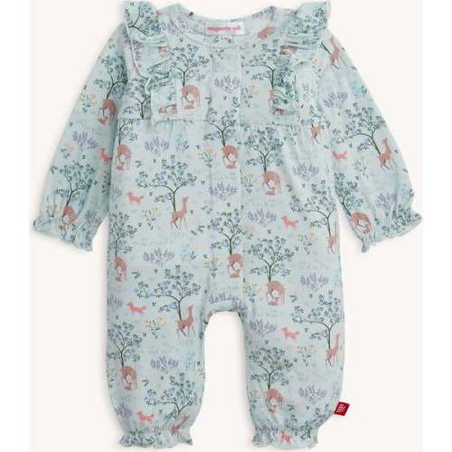 Love You Deerly Modal Ruffle Romper - Magnetic Me | Maisonette