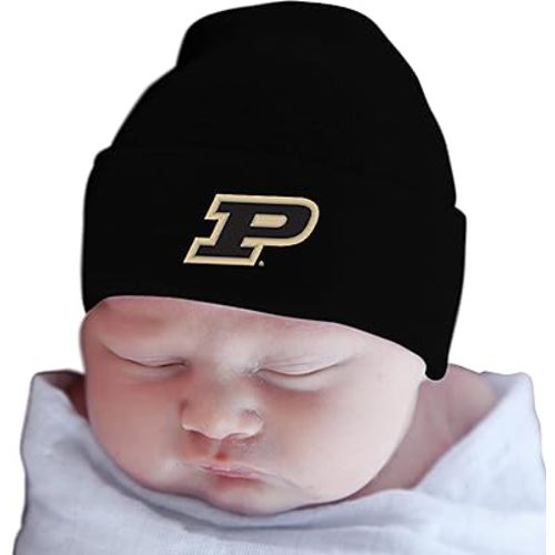 Two Feet Ahead Team Baby Hat for Boys and Girls-Softly Knitted Infant Newborn Baby Beanie