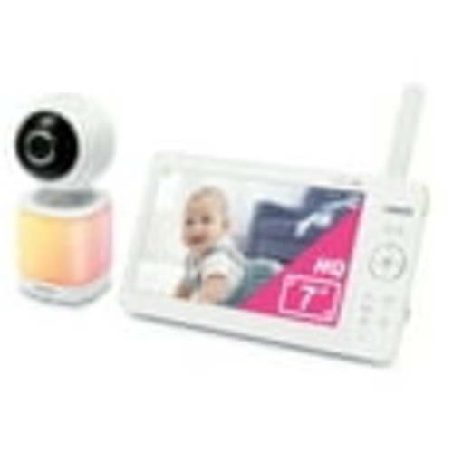 VTech 7 inch Digital Video Baby Monitor with Pan-Tilt-Zoom, 600p High-Quality Display with WiFi, VM7468HQ (White)