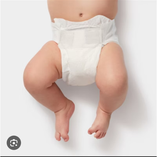 Box of Newborn size diapers. Any brand listed below