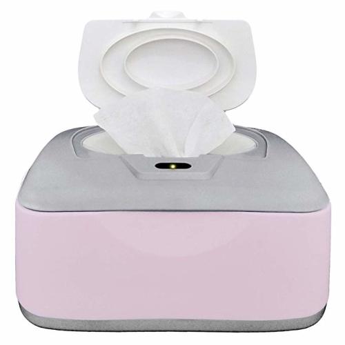 Baby Wet Wipe Warmer, Dispenser, Holder and Case - with Easy Press On/Off Switch, Only Available at Amazon