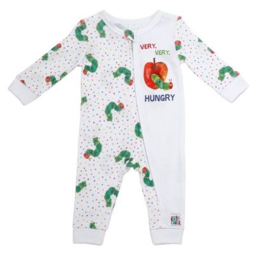 World of Eric Carle One Piece Baby Zippered Coverall Pajamas