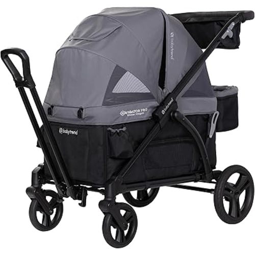 Baby Trend Navigator PRO 2-in-1 Stroller Wagon, Dash Black