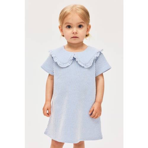 A-LINE DRESS WITH COLLAR