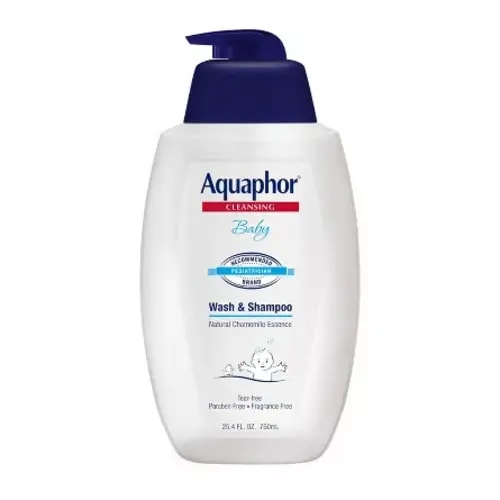 Aquaphor Unscented Baby Wash And Shampoo - 25.4oz
