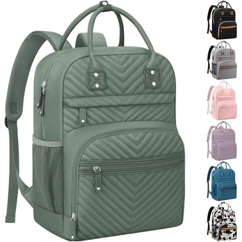 Tenot Diaper Bag Backpack Tote with Insulated Pockets for Men Baby Boys Girls Newborn Unisex Tactical Large Capacity, Multifunctional Waterproof Green