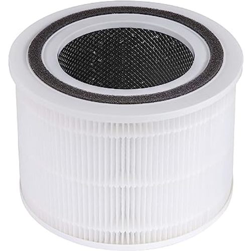 LEVOIT Core 300 Air Purifier Replacement Filter, 3-in-1 True HEPA