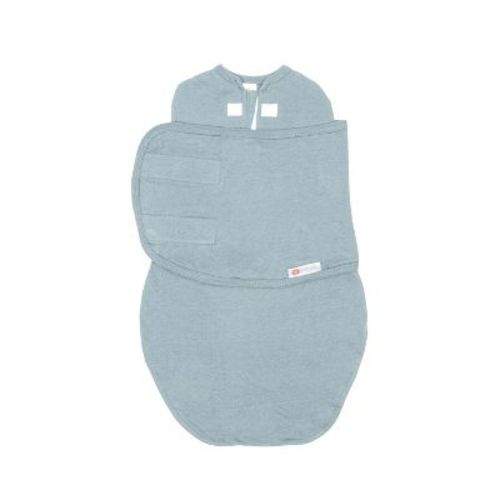 Embe 0-3mo Starter Swaddle Wrap, Convertible, Sea