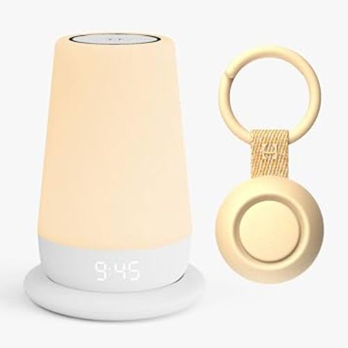Rest+ 2nd Gen Baby Sleep Bundle includes Hatch Rest+ 2nd Gen and portable Rest Go | Sleep Sounds for Nursery, Travel and Registry (Honey)