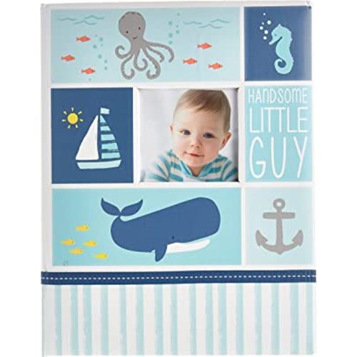 C.R. Gibson First 5 Years Memory Book, by Carters, Record Memories and Milestones on 64 Beautifully Illustrated Pages - Under The Sea