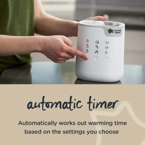 Tommee Tippee Pouch & Bottle Warmer - White | Baby Bunting AU
