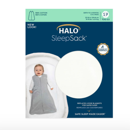 Cream Wearable Newborn Blanket | HALO