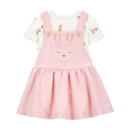 Carter's Child of Mine Baby Girl Easter Dress Set, 2-Piece, Sizes Newborn-12 Months