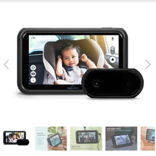 Tiny Basic - HD Baby Car Camera Monitor System - Tiny Traveler