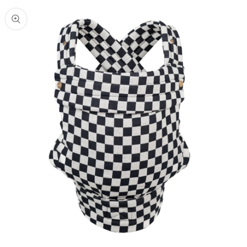 PREORDER- The Monarch Carrier - Ebony Check (estimated by June 30th) – Mabē